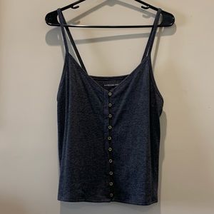 American Eagle Grey midriff camisole
